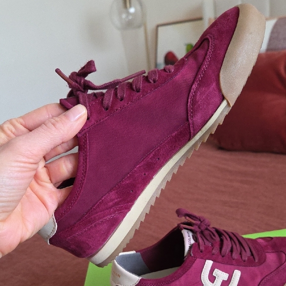 Sam Edelman Suede Ivey Lace Up Sneaker - Picture 6 of 10